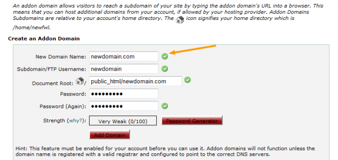Add-on Domain هاست پرسرعت ایران - Add-on Domain - سرور های ایرانی
